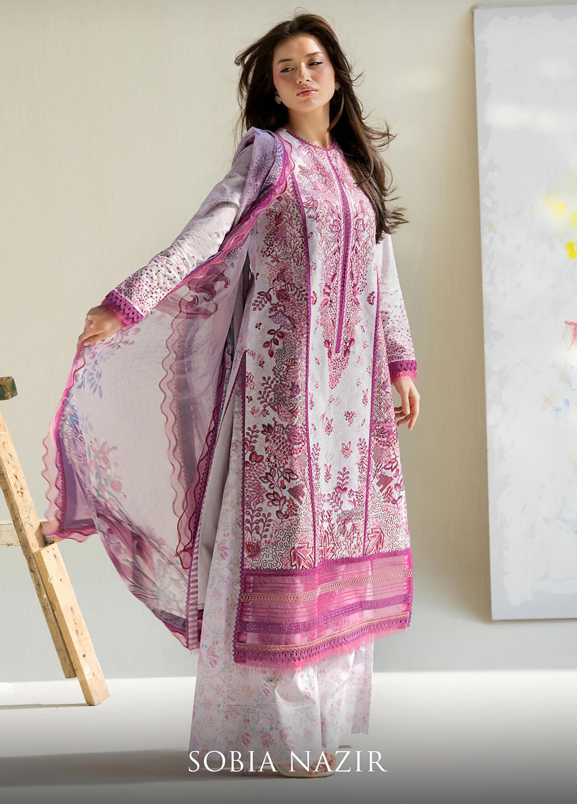 Vital By Sobia Nazir Embroidered Lawn 3 Piece Unstitched Suit SN26VEL D-5A Vital By Sobia Nazir Embroidered Lawn 3 Piece Unstitched Suit SN26VEL D-5A