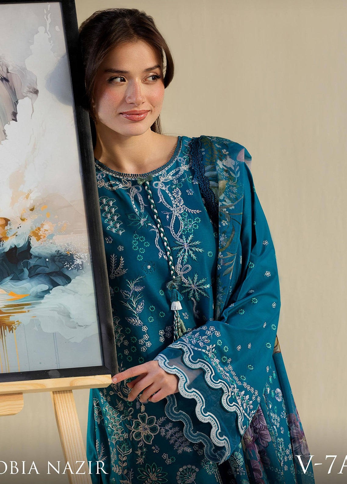 Vital By Sobia Nazir Embroidered Lawn 3 Piece Unstitched Suit SN26VEL D-7A Vital By Sobia Nazir Embroidered Lawn 3 Piece Unstitched Suit SN26VEL D-7A