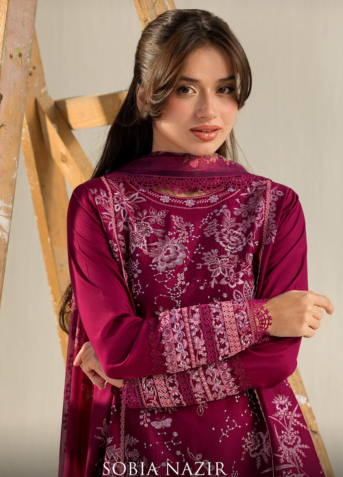 Vital By Sobia Nazir Embroidered Lawn 3 Piece Unstitched Suit SN26VEL D-9B Vital By Sobia Nazir Embroidered Lawn 3 Piece Unstitched Suit SN26VEL D-9B