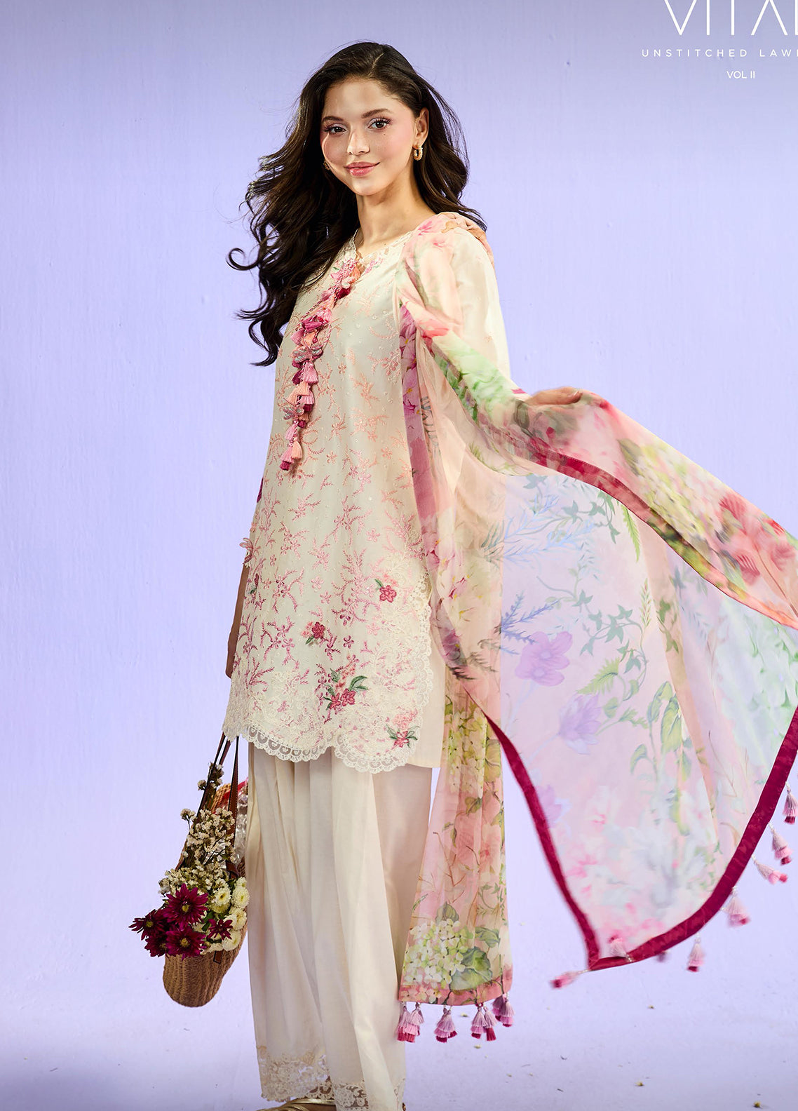Vital By Sobia Nazir Embroidered Lawn 3 Piece Unstitched Suit SN26VLV2 D-1A Vital By Sobia Nazir Embroidered Lawn 3 Piece Unstitched Suit SN26VLV2 D-1A