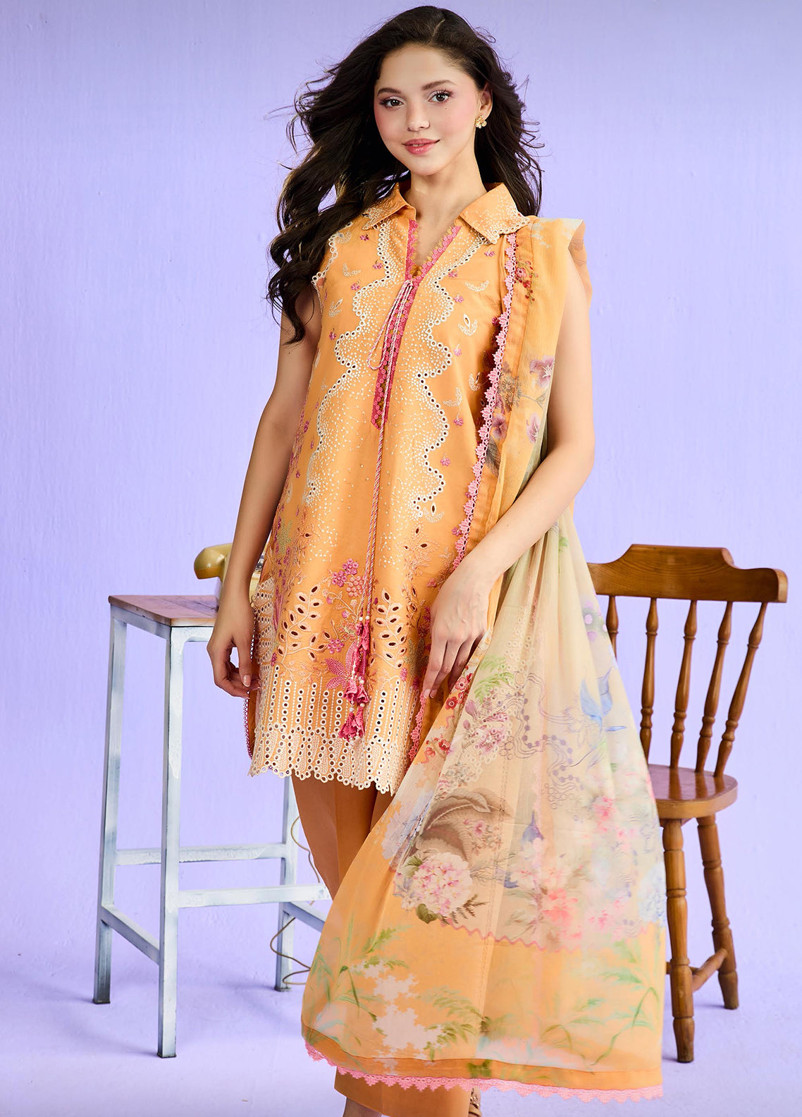 Vital By Sobia Nazir Embroidered Lawn 3 Piece Unstitched Suit SN26VLV2 D-4A Vital By Sobia Nazir Embroidered Lawn 3 Piece Unstitched Suit SN26VLV2 D-4A