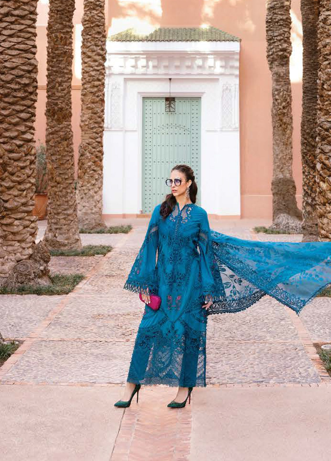 Voyage A' Luxe by Maria B Embroidered Dobby Lawn Suits Unstitched 3 Piece - MB25VAL 2513B Voyage A' Luxe by Maria B Embroidered Dobby Lawn Suits Unstitched 3 Piece - MB25VAL 2513B