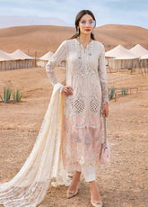 Voyage A' Luxe by Maria B Embroidered Dobby Lawn Suits Unstitched 3 Piece - MB25VAL 2515A