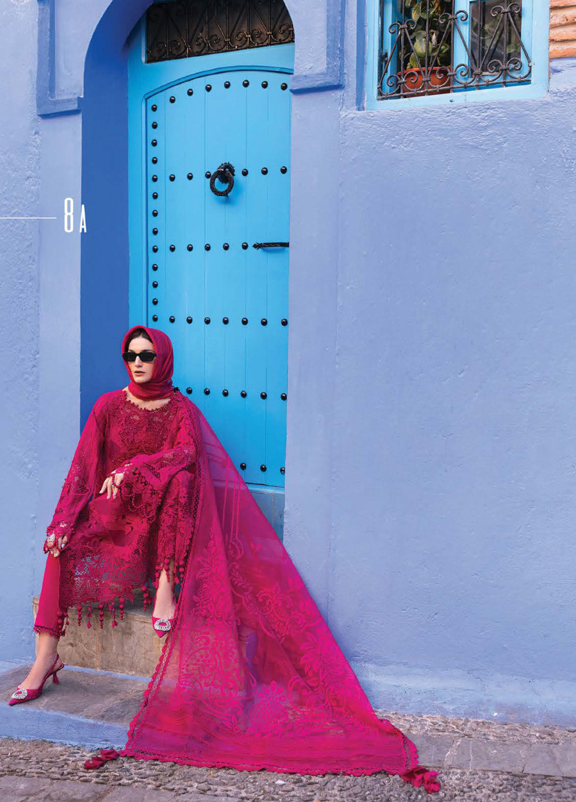 Voyage A' Luxe by Maria B Embroidered Lawn Suits Unstitched 3 Piece - MB25VAL 2508A Voyage A' Luxe by Maria B Embroidered Lawn Suits Unstitched 3 Piece - MB25VAL 2508A