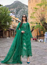 Voyage A' Luxe by Maria B Embroidered Lawn Suits Unstitched 3 Piece - MB25VAL 2508B