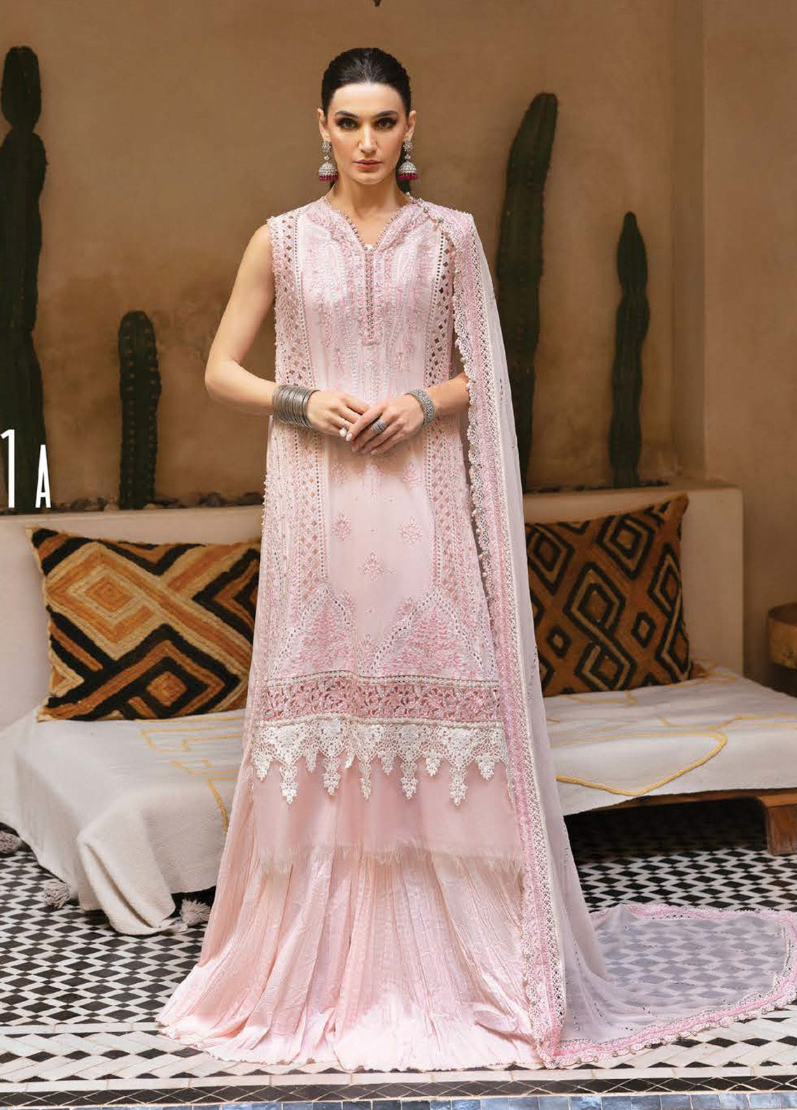Voyage A' Luxe by Maria B Embroidered Lawn Suits Unstitched 3 Piece - MB25VAL 2511A Voyage A' Luxe by Maria B Embroidered Lawn Suits Unstitched 3 Piece - MB25VAL 2511A