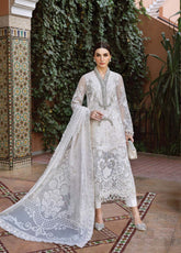 Voyage A' Luxe by Maria B Embroidered Organza Suits Unstitched 3 Piece - MB25VAL 2506A