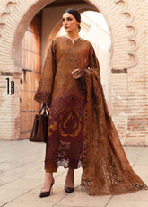 Voyage A' Luxe by Maria B Embroidered Paper Cotton Suits Unstitched 3 Piece - MB25VAL 2501B