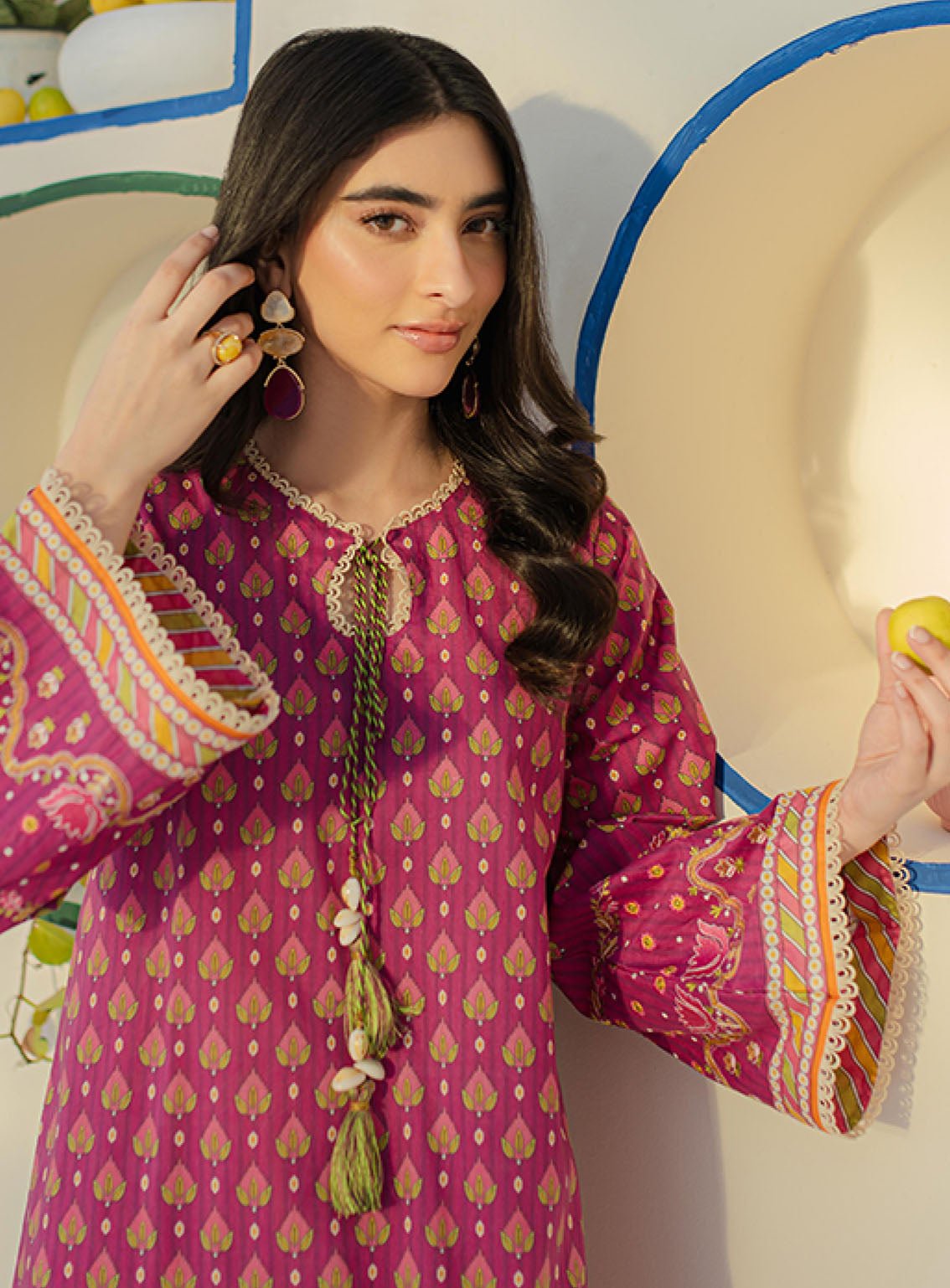 Zellbury Embroidered Cambric 2 Piece Unstitched Suit WUC24E20114 Zellbury Embroidered Cambric 2 Piece Unstitched Suit WUC24E20114