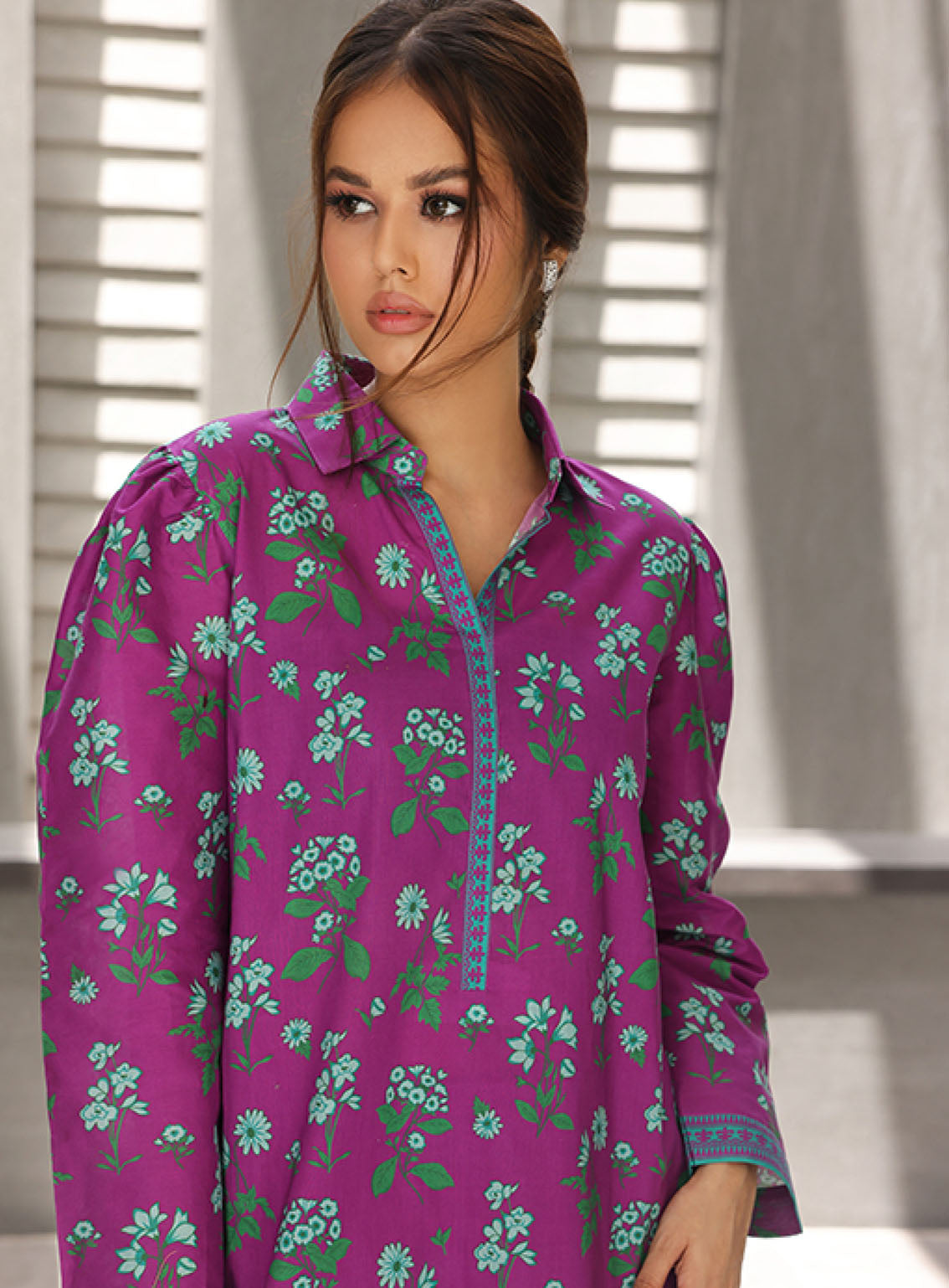 Zellbury Printed Cambric 2 Piece Unstitched Suit WUC24X20014 Zellbury Printed Cambric 2 Piece Unstitched Suit WUC24X20014
