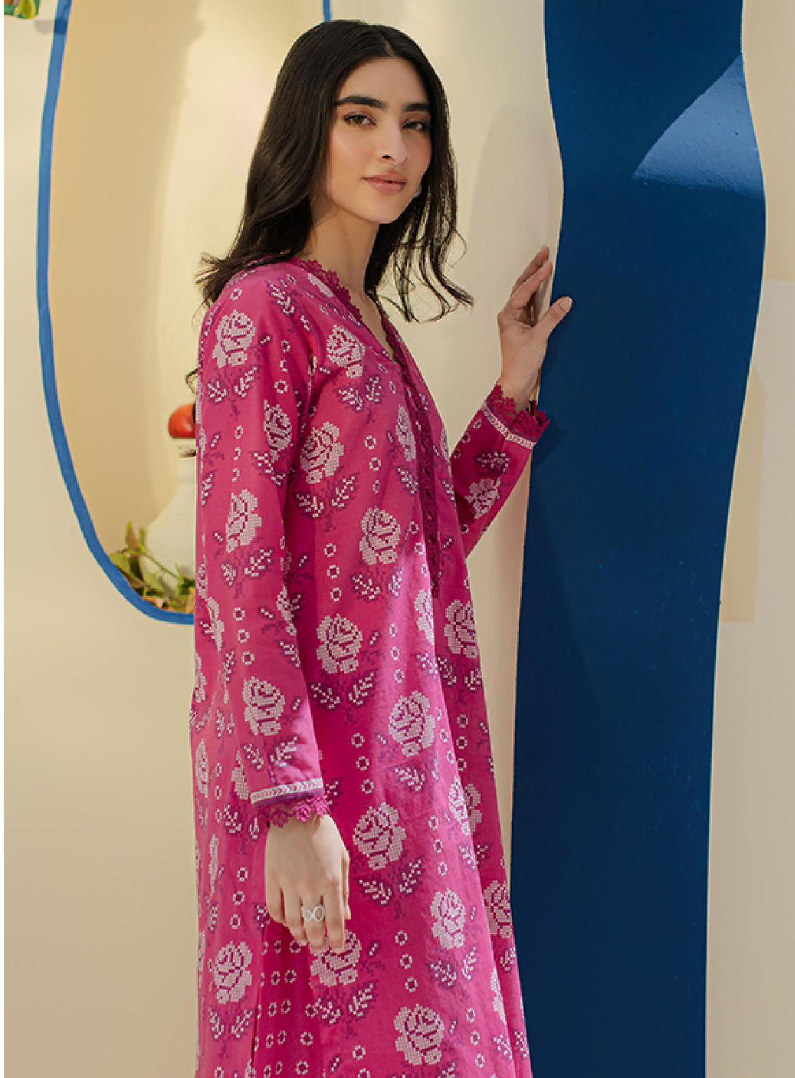 Zellbury Printed Cambric 2 Piece Unstitched Suit WUC24X20017 Zellbury Printed Cambric 2 Piece Unstitched Suit WUC24X20017