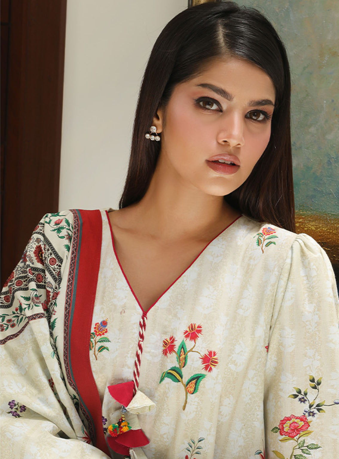 Zellbury Printed Cambric 3 Piece Unstitched Suit WUC24X30044 Zellbury Printed Cambric 3 Piece Unstitched Suit WUC24X30044