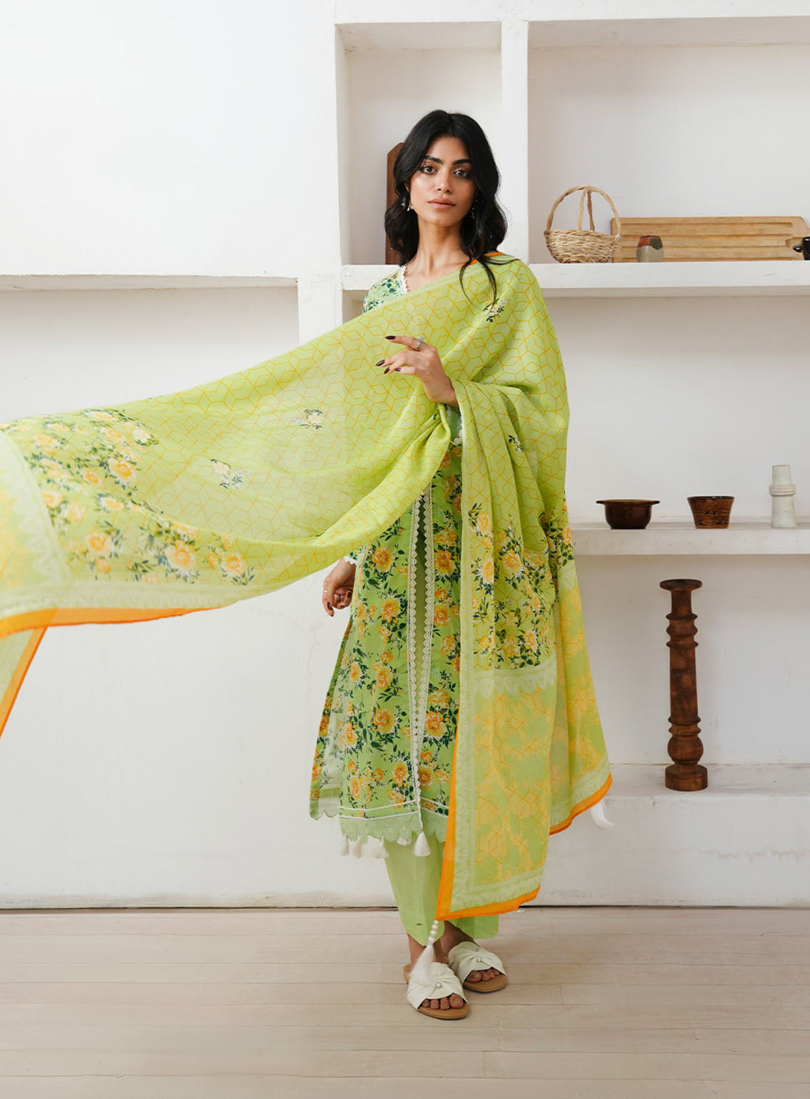 Zellbury Printed Cambric 3 Piece Unstitched Suit WUC24X30116 Zellbury Printed Cambric 3 Piece Unstitched Suit WUC24X30116