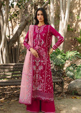 Whisper By Ayzel Embroidered Lawn 3 Piece Unstitched Suit AZL26WEL D-0137 BLOOM