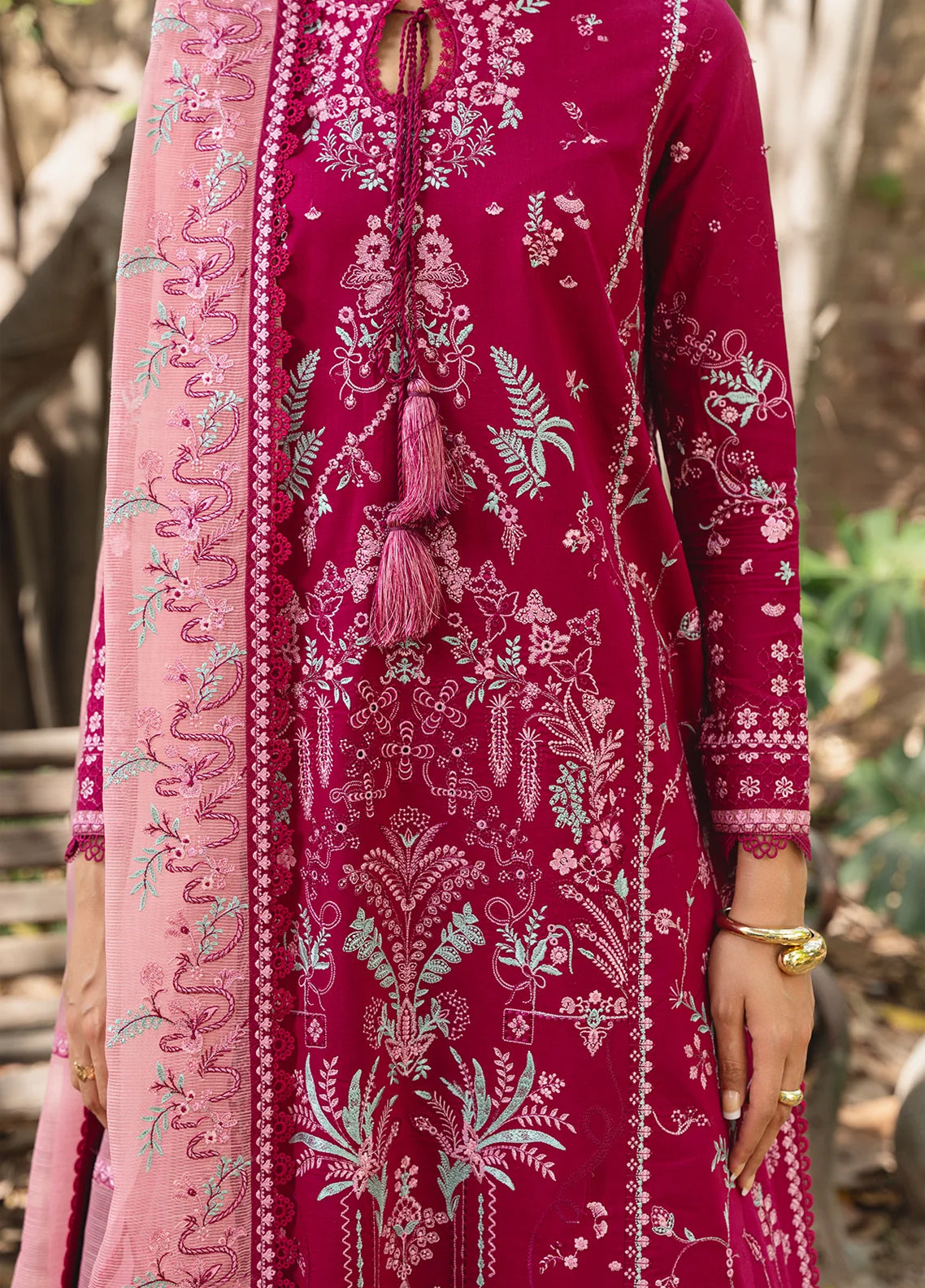 Whisper By Ayzel Embroidered Lawn 3 Piece Unstitched Suit AZL26WEL D-0137 BLOOM Whisper By Ayzel Embroidered Lawn 3 Piece Unstitched Suit AZL26WEL D-0137 BLOOM