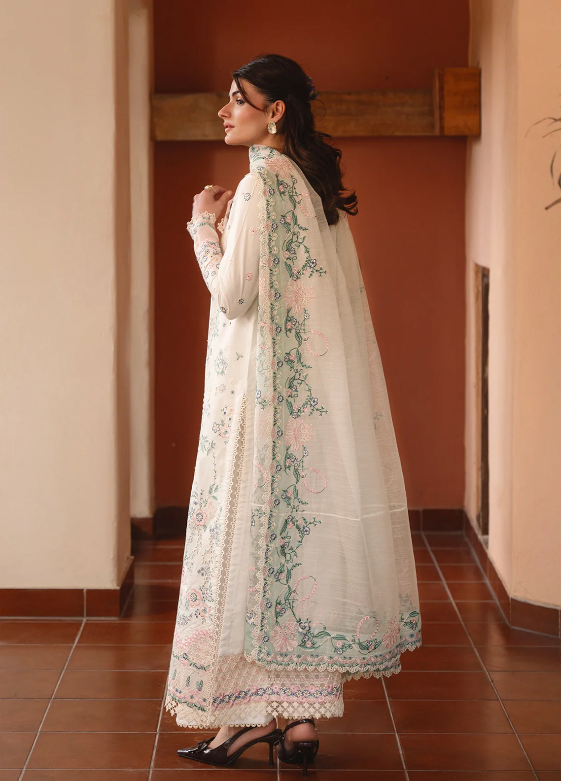 Whisper By Ayzel Embroidered Lawn 3 Piece Unstitched Suit AZL26WEL D-0138 BAREEZE Whisper By Ayzel Embroidered Lawn 3 Piece Unstitched Suit AZL26WEL D-0138 BAREEZE