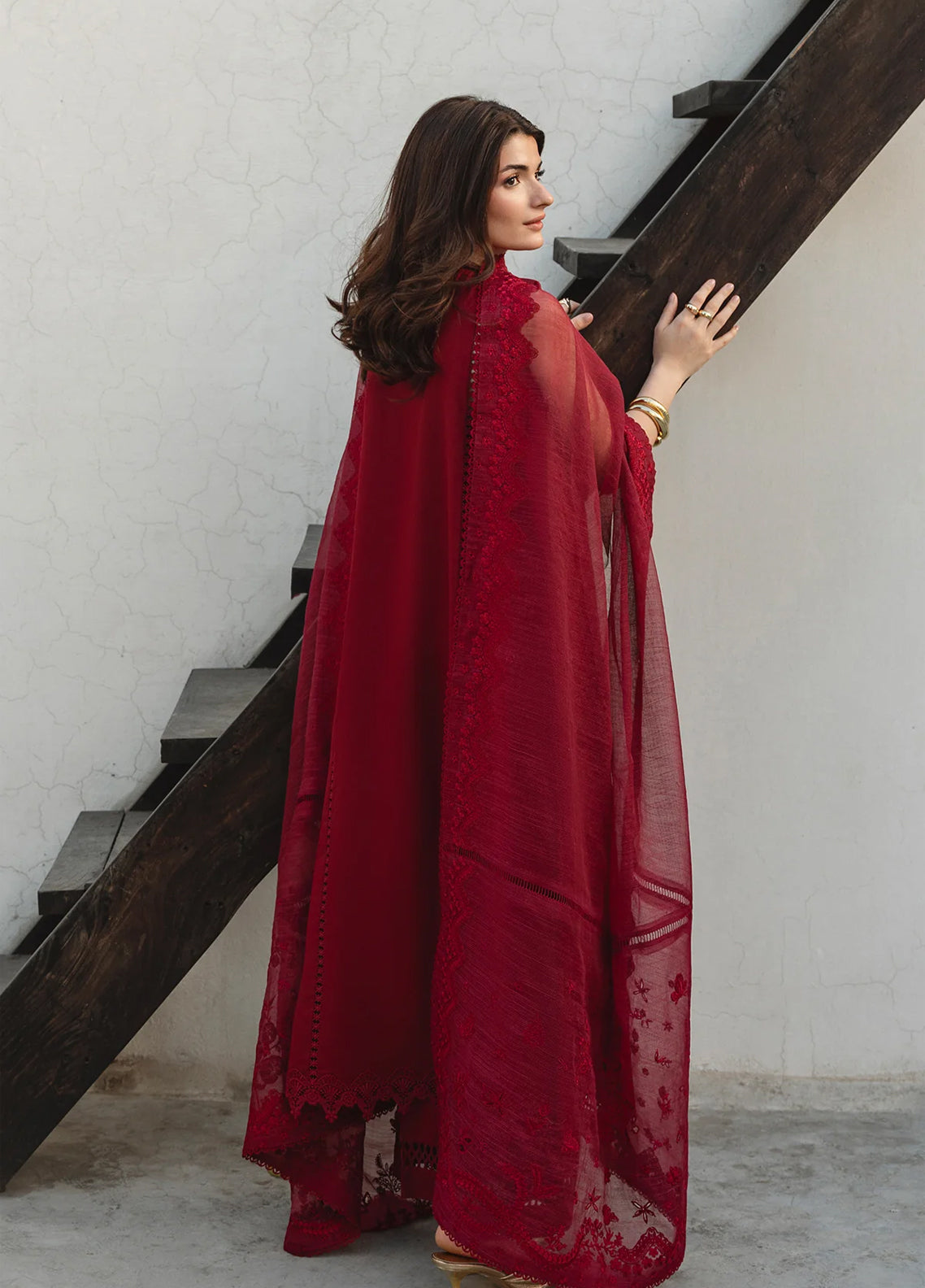 Whisper By Ayzel Embroidered Lawn 3 Piece Unstitched Suit AZL26WEL D-0139 BLUSH Whisper By Ayzel Embroidered Lawn 3 Piece Unstitched Suit AZL26WEL D-0139 BLUSH