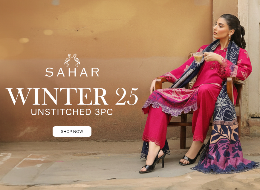 Sahar Winter Unstitched Collection 2025 Royal Fashion