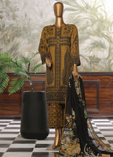 Wintry Prints by HZ Textile Printed Khaddar Suits Stitched 3 Piece - HZ24WP KP-112