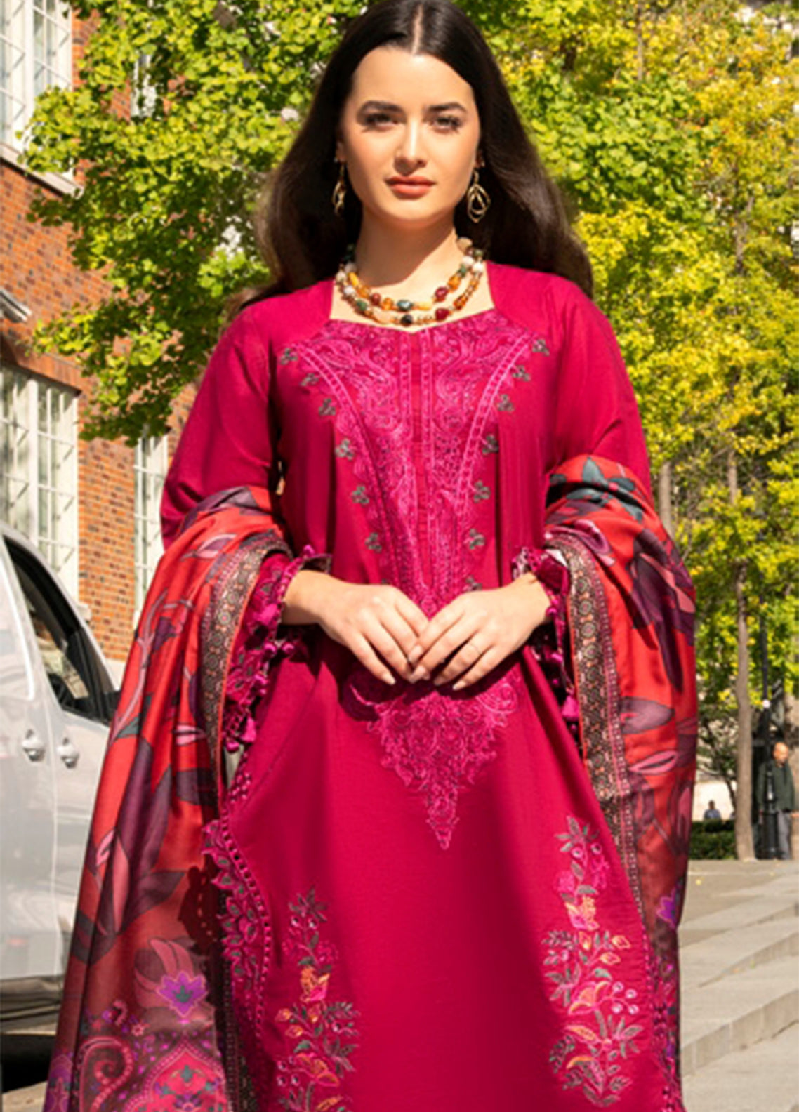Wintry Breeze By Alzohaib Embroidered Cotton 3 Piece Unstitched Suit AZ26WBES D WB 03 Atishi - Detail Wintry Breeze By Alzohaib Embroidered Cotton 3 Piece Unstitched Suit AZ26WBES D WB 03 Atishi - Detail