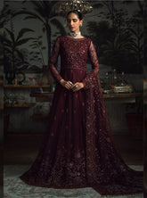 La Rosella By Zarif Embroidered Net Unstitched 3 Piece Suit - 06