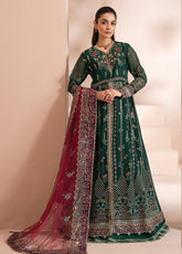 Zaeva By Xenia Formal Embroidered Chiffon 3 Piece Unstitched Suit XE26ZF D-04 LAZEH