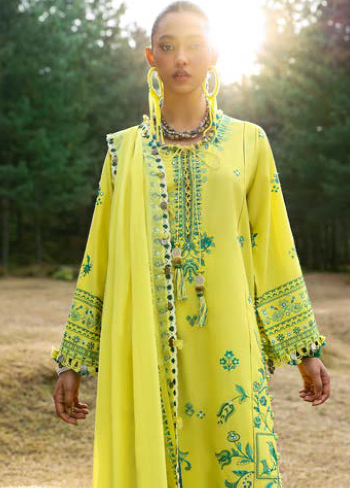 Zaha By Khadijah Shah Embroidered Lawn Suits Unstitched 3 Piece - ZH25NL 10B ELAYA Zaha By Khadijah Shah Embroidered Lawn Suits Unstitched 3 Piece - ZH25NL 10B ELAYA