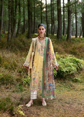 Zaha By Khadijah Shah Embroidered Lawn Suits Unstitched 3 Piece - ZH25NL 12A ZURI