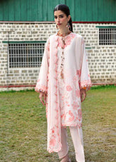 Zaha By Khadijah Shah Embroidered Lawn Suits Unstitched 3 Piece - ZH25NL 13B ZANIA