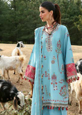 Zaha By Khadijah Shah Embroidered Lawn Suits Unstitched 3 Piece - ZH25NL 14A RHEA