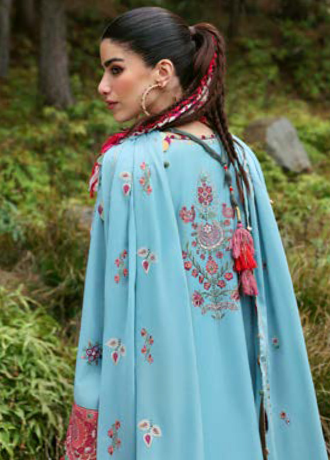 Zaha By Khadijah Shah Embroidered Lawn Suits Unstitched 3 Piece - ZH25NL 14A RHEA Zaha By Khadijah Shah Embroidered Lawn Suits Unstitched 3 Piece - ZH25NL 14A RHEA