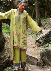 Zaha By Khadijah Shah Embroidered Lawn Suits Unstitched 3 Piece - ZH25NL 14B RHEA