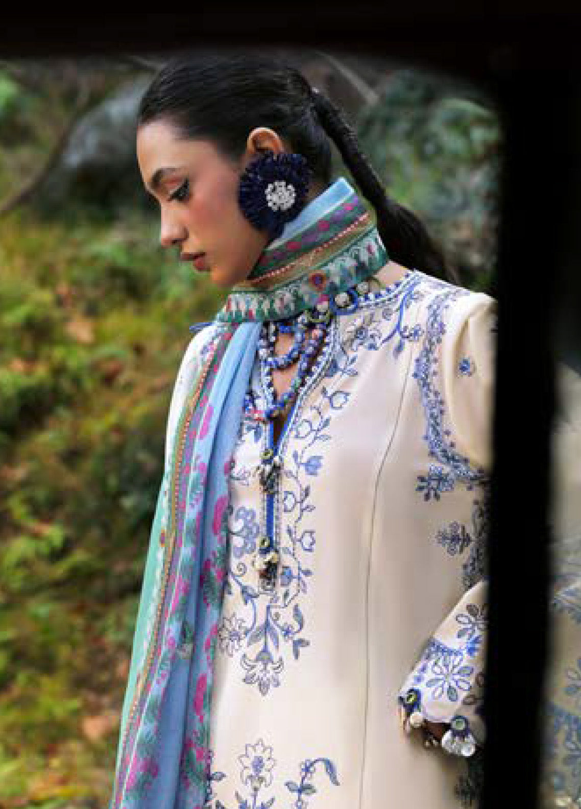 Zaha By Khadijah Shah Embroidered Lawn Suits Unstitched 3 Piece - ZH25NL 15A MAYA Zaha By Khadijah Shah Embroidered Lawn Suits Unstitched 3 Piece - ZH25NL 15A MAYA