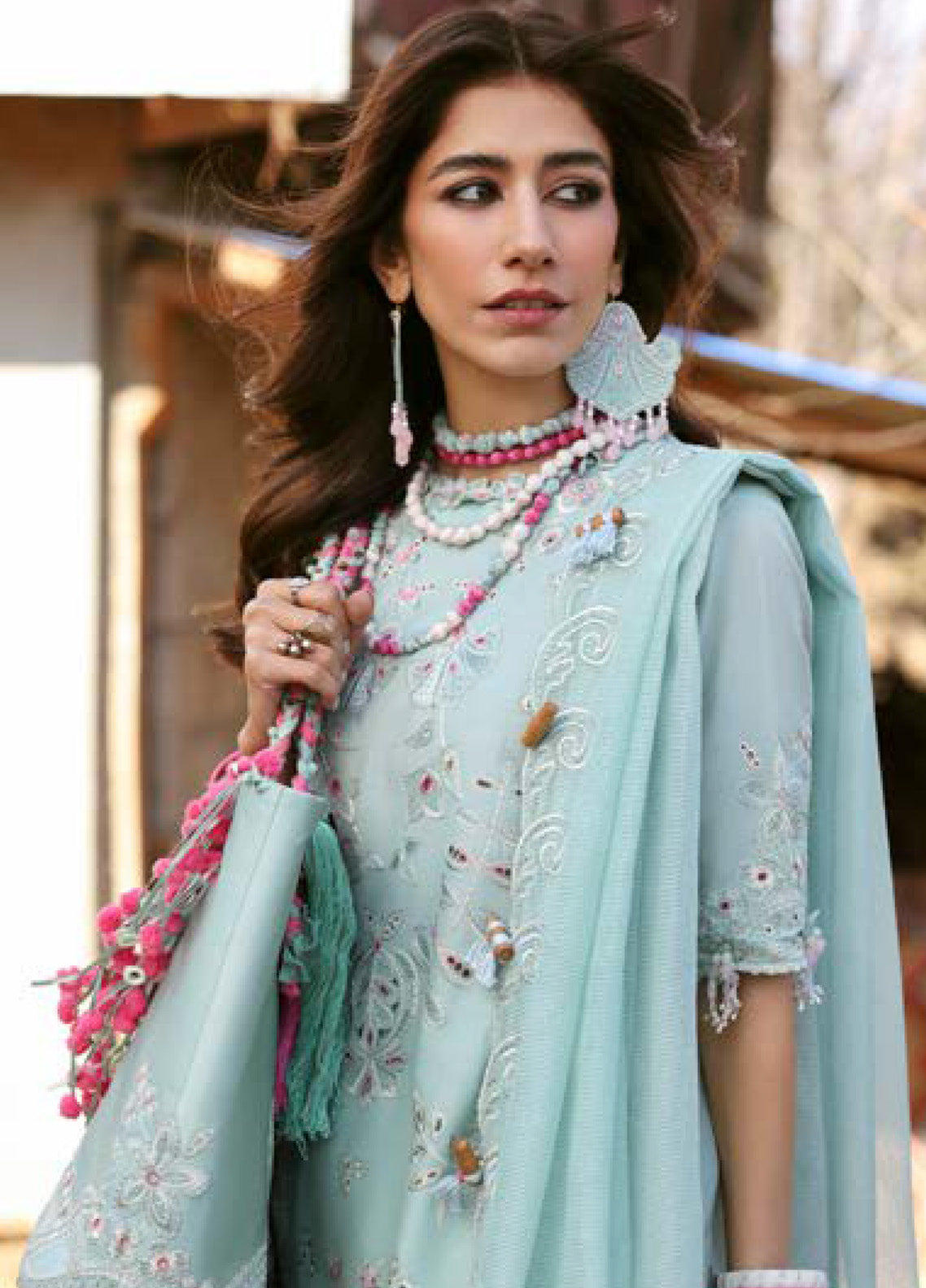 Zaha By Khadijah Shah Embroidered Lawn Suits Unstitched 3 Piece - ZH25NL 5A AABROO Zaha By Khadijah Shah Embroidered Lawn Suits Unstitched 3 Piece - ZH25NL 5A AABROO