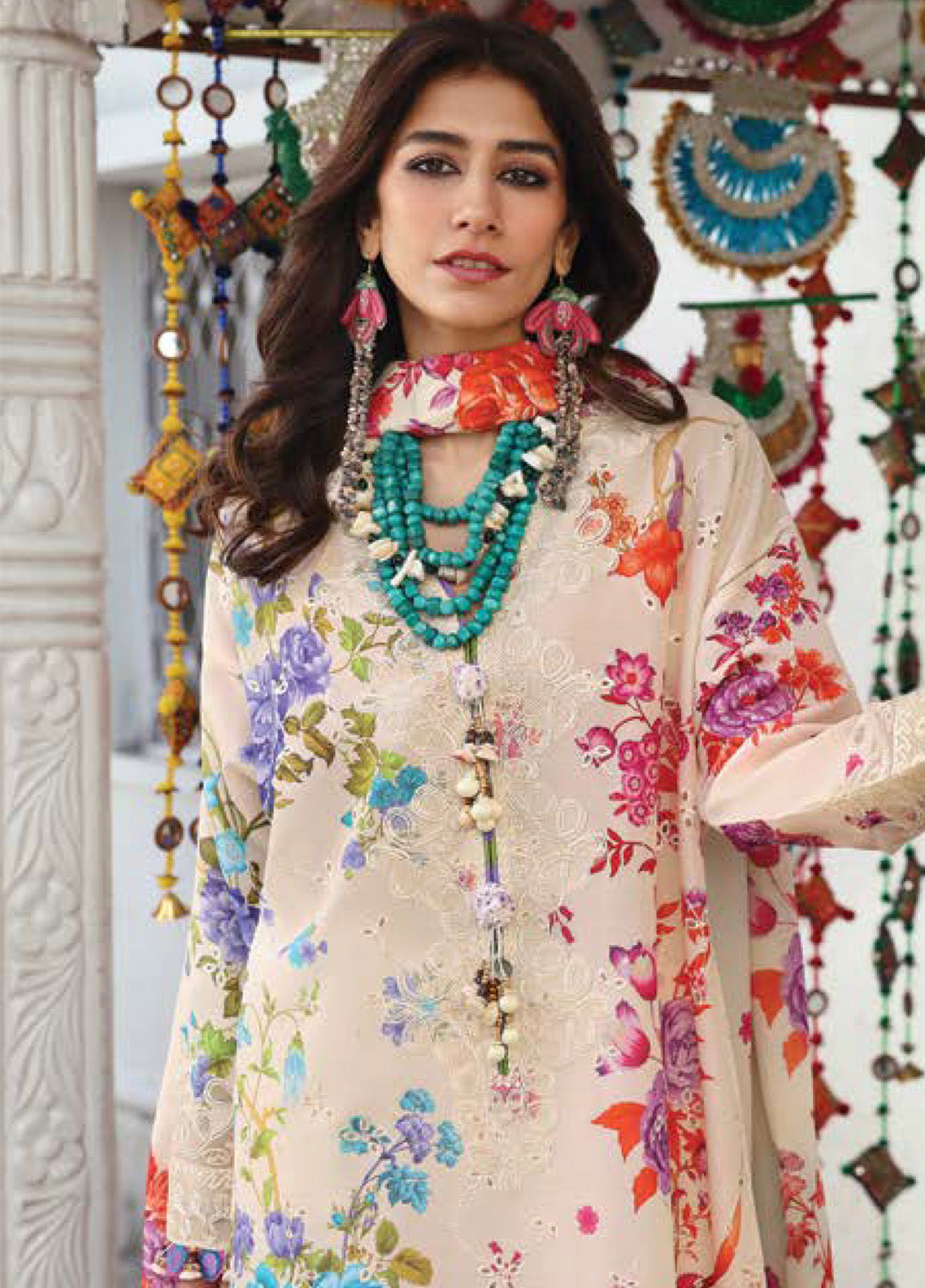 Zaha By Khadijah Shah Embroidered Lawn Suits Unstitched 3 Piece - ZH25NL 7B ALYA Zaha By Khadijah Shah Embroidered Lawn Suits Unstitched 3 Piece - ZH25NL 7B ALYA