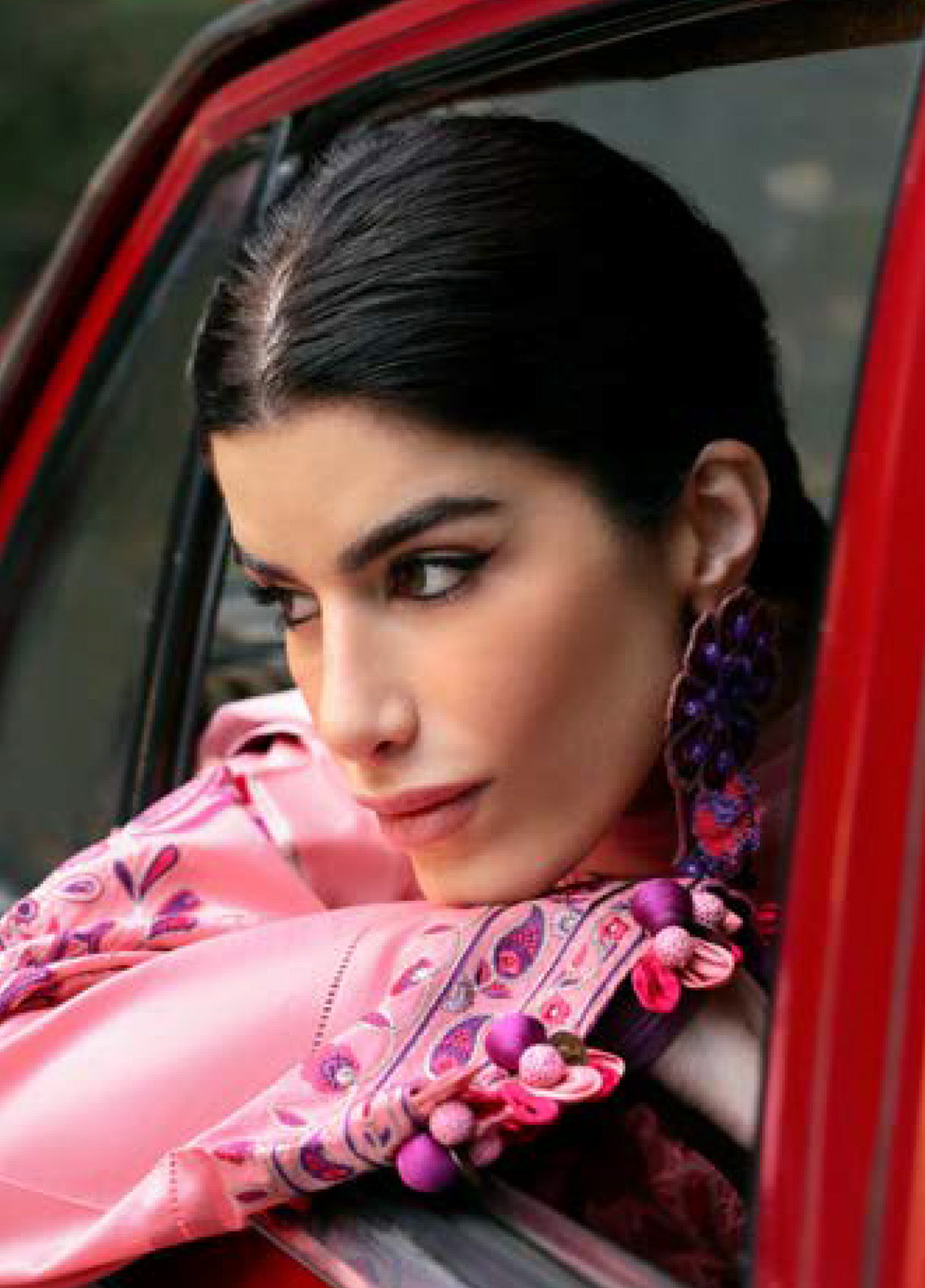 Zaha By Khadijah Shah Embroidered Lawn Suits Unstitched 3 Piece - ZH25NL 9B ZARIAH Zaha By Khadijah Shah Embroidered Lawn Suits Unstitched 3 Piece - ZH25NL 9B ZARIAH