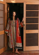 Zaha By Khadijah Shah Amaya Printed Lawn 3 Piece Unstitched Suits ZH26AP D-APL-01 RAYA