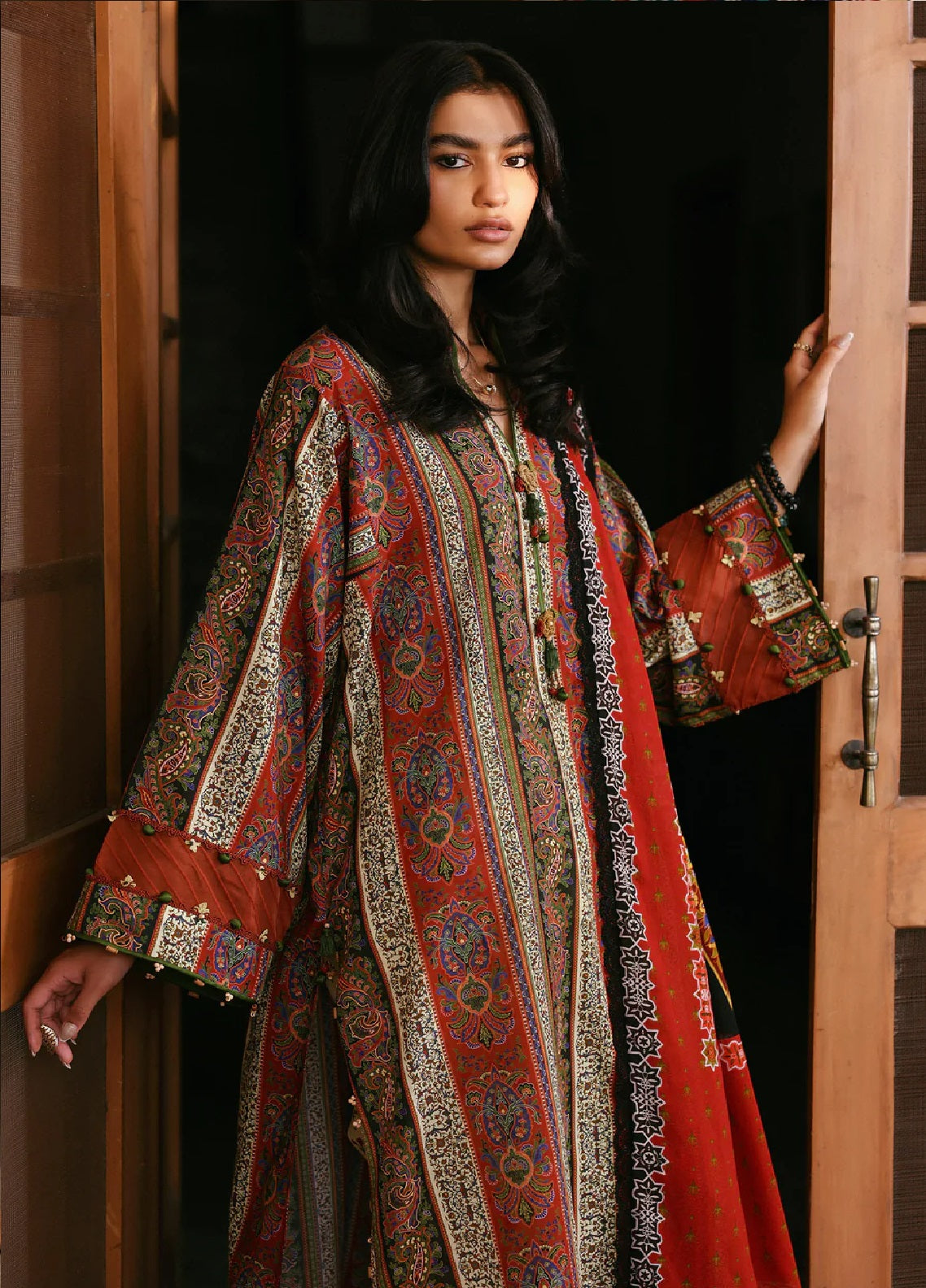Zaha By Khadijah Shah Amaya Printed Lawn 3 Piece Unstitched Suits ZH26AP D-APL-01 RAYA Zaha By Khadijah Shah Amaya Printed Lawn 3 Piece Unstitched Suits ZH26AP D-APL-01 RAYA
