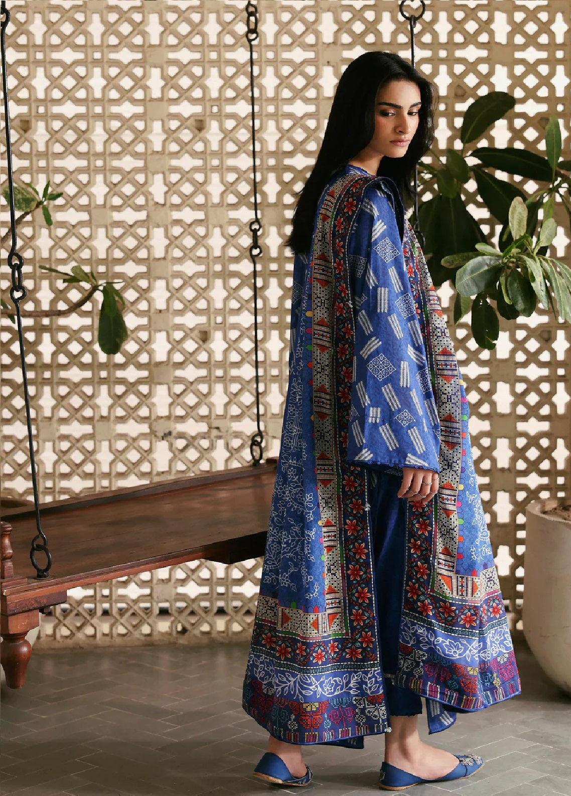 Zaha By Khadijah Shah Amaya Printed Lawn 3 Piece Unstitched Suits ZH26AP D-APL-09 ZARIA Zaha By Khadijah Shah Amaya Printed Lawn 3 Piece Unstitched Suits ZH26AP D-APL-09 ZARIA