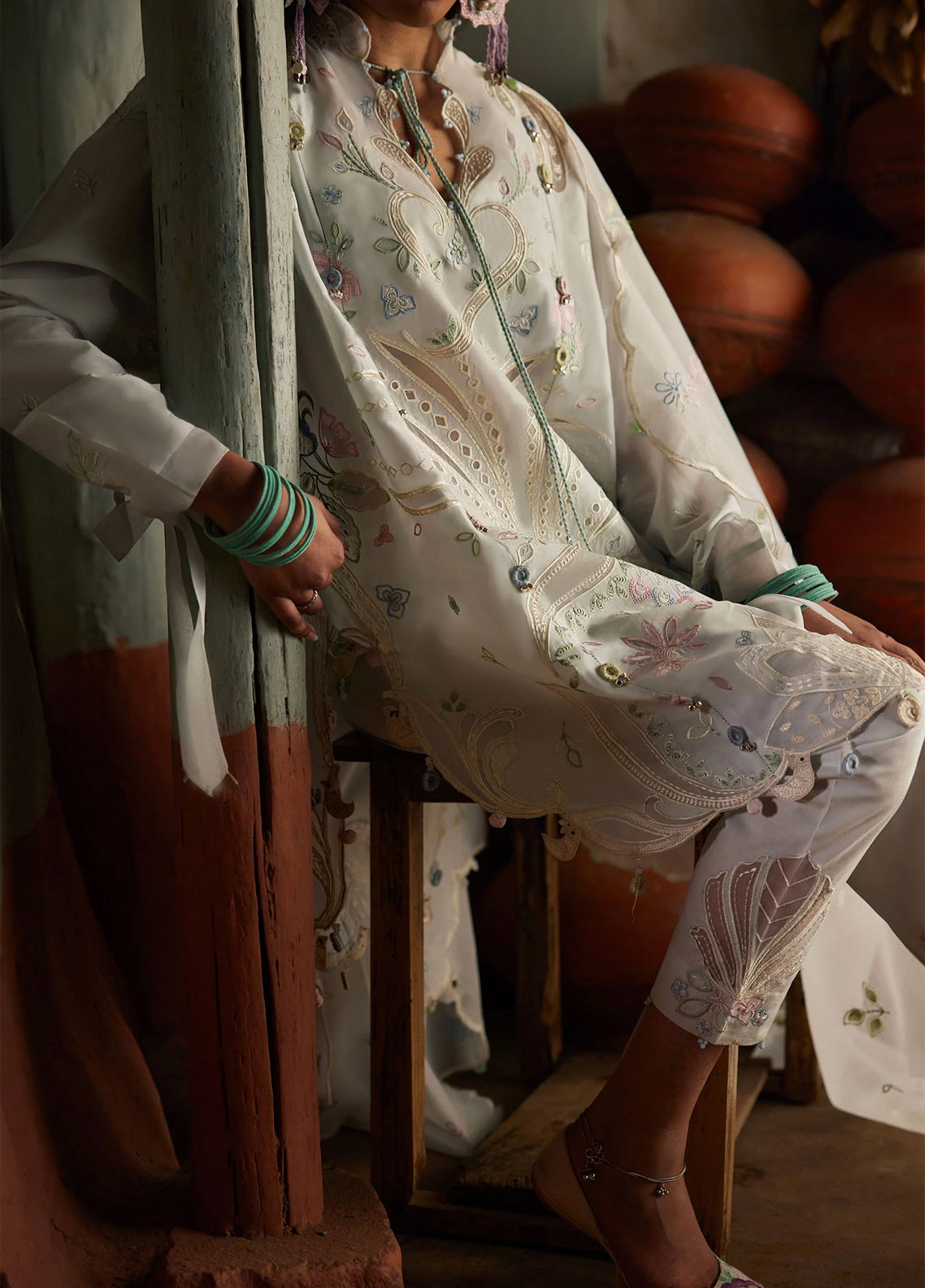Zaha By Khadijah Shah Meili Festive Embroidered Lawn 3 Piece Unstitched Suits ZH26ML D-10A SHUIMEI Zaha By Khadijah Shah Meili Festive Embroidered Lawn 3 Piece Unstitched Suits ZH26ML D-10A SHUIMEI