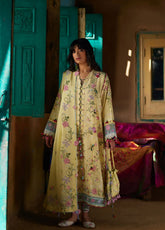 Zaha By Khadijah Shah Meili Festive Embroidered Lawn 3 Piece Unstitched Suits ZH26ML D-3B HUA YUN
