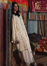 Zaha By Khadijah Shah Meili Festive Embroidered Lawn 3 Piece Unstitched Suits ZH26ML D-5A MEI