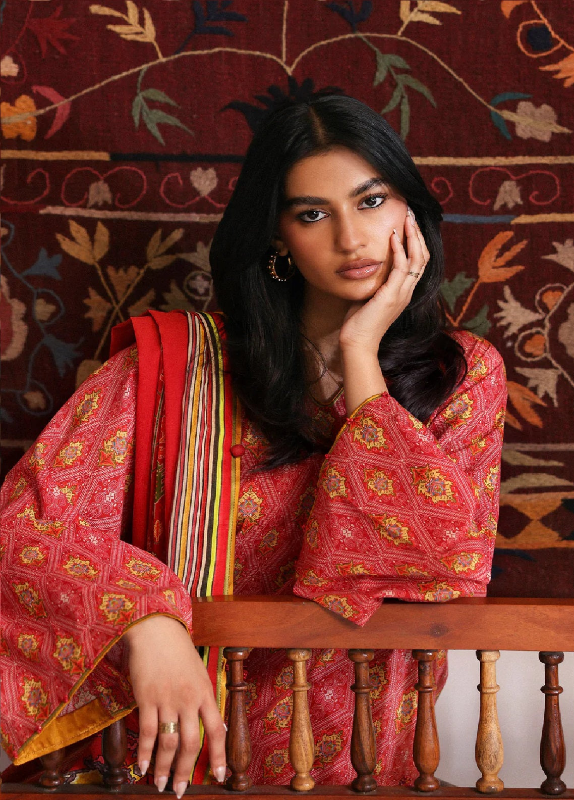 Zaha By Khadijah Shah Printed Lawn 3 Piece Unstitched Suits ZH26AP D-APL-07 MEHR Zaha By Khadijah Shah Printed Lawn 3 Piece Unstitched Suits ZH26AP D-APL-07 MEHR
