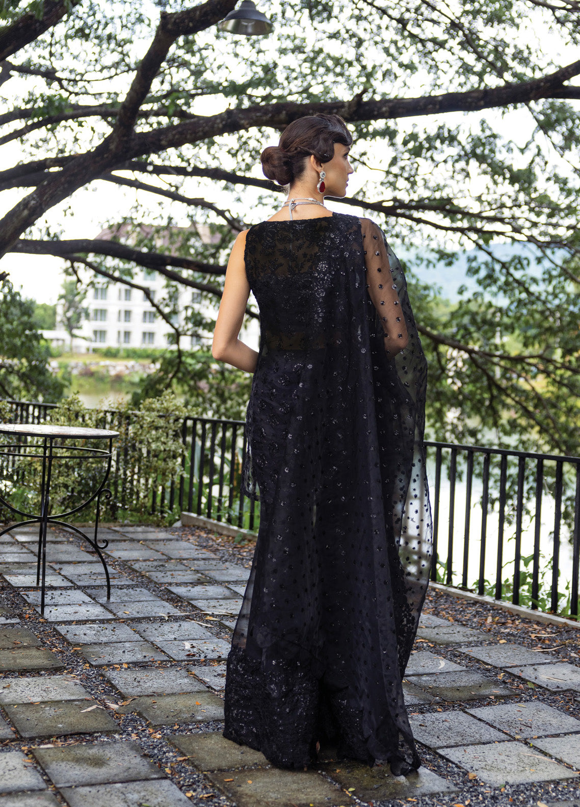 Zainab Chottani Embroidered Organza Suits Unstitched 3 Piece - ZC24WF 06 DOREE Zainab Chottani Embroidered Organza Suits Unstitched 3 Piece - ZC24WF 06 DOREE