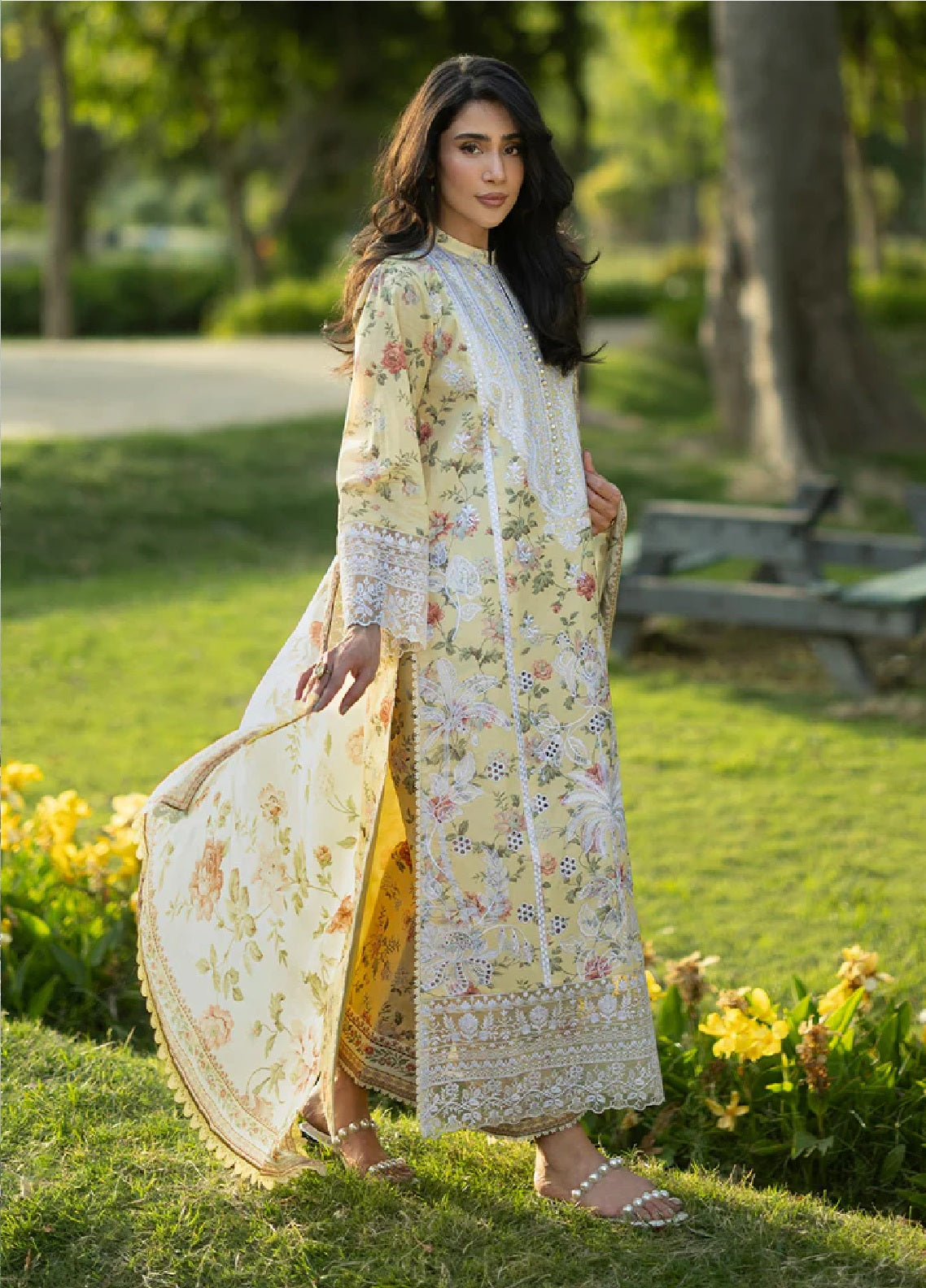 Zainab Chottani Luxury Embroidered Lawn 3 Piece Unstitched Suit ZC26LL D-12 DUNE Zainab Chottani Luxury Embroidered Lawn 3 Piece Unstitched Suit ZC26LL D-12 DUNE