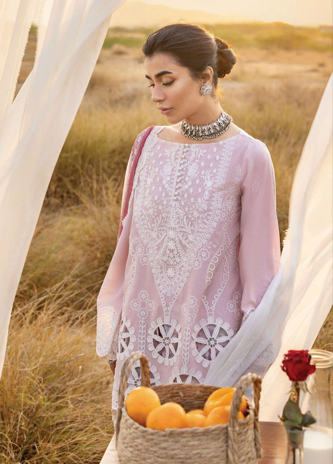 Zainab Chottani Luxury Embroidered Lawn 3 Piece Unstitched Suit ZC26SS D-01 AURELIA Zainab Chottani Luxury Embroidered Lawn 3 Piece Unstitched Suit ZC26SS D-01 AURELIA