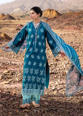 Zainab Chottani Luxury Embroidered Lawn 3 Piece Unstitched Suit ZC26SS D-12 NISSA