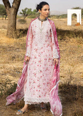 Zainab Chottani Luxury Embroidered Lawn 3 Piece Unstitched Suit ZC26SS D-15 ZIMAL