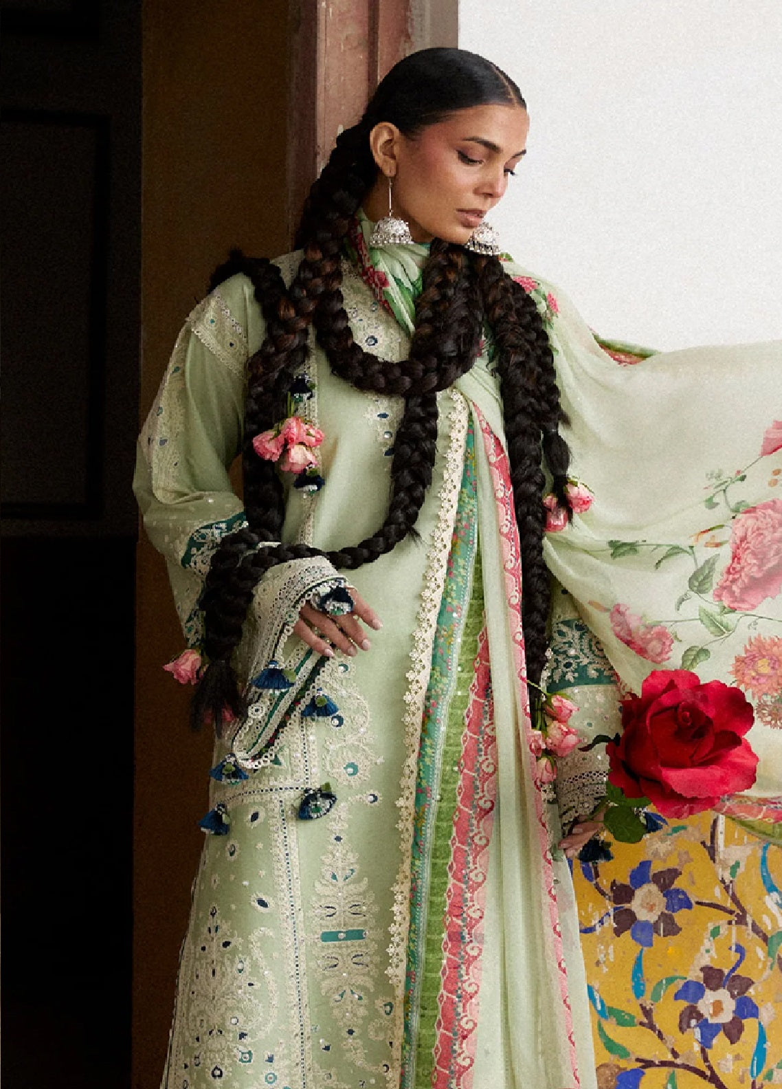 Zan By Hussain Rehar Embroidered Lawn 3 Piece Unstitched Suit HR26ZSS D-NANE Zan By Hussain Rehar Embroidered Lawn 3 Piece Unstitched Suit HR26ZSS D-NANE