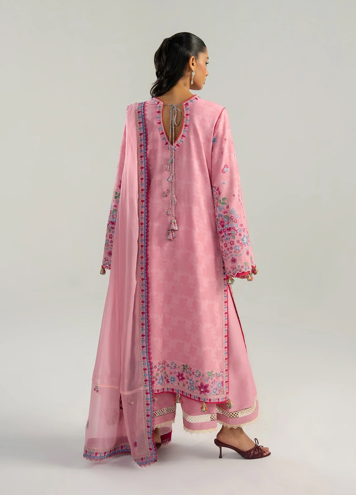 Zan By Hussain Rehar Embroidered Lawn 3 Piece Unstitched Suit HR26ZSS D-PEMBE Zan By Hussain Rehar Embroidered Lawn 3 Piece Unstitched Suit HR26ZSS D-PEMBE